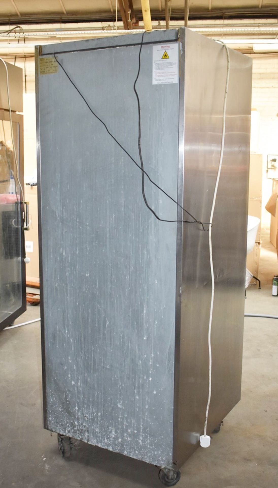 1 x Williams Jade Upright Single Door Refrigerator Stainless Steel Exterior & Internal Bakery Trays - Image 6 of 8