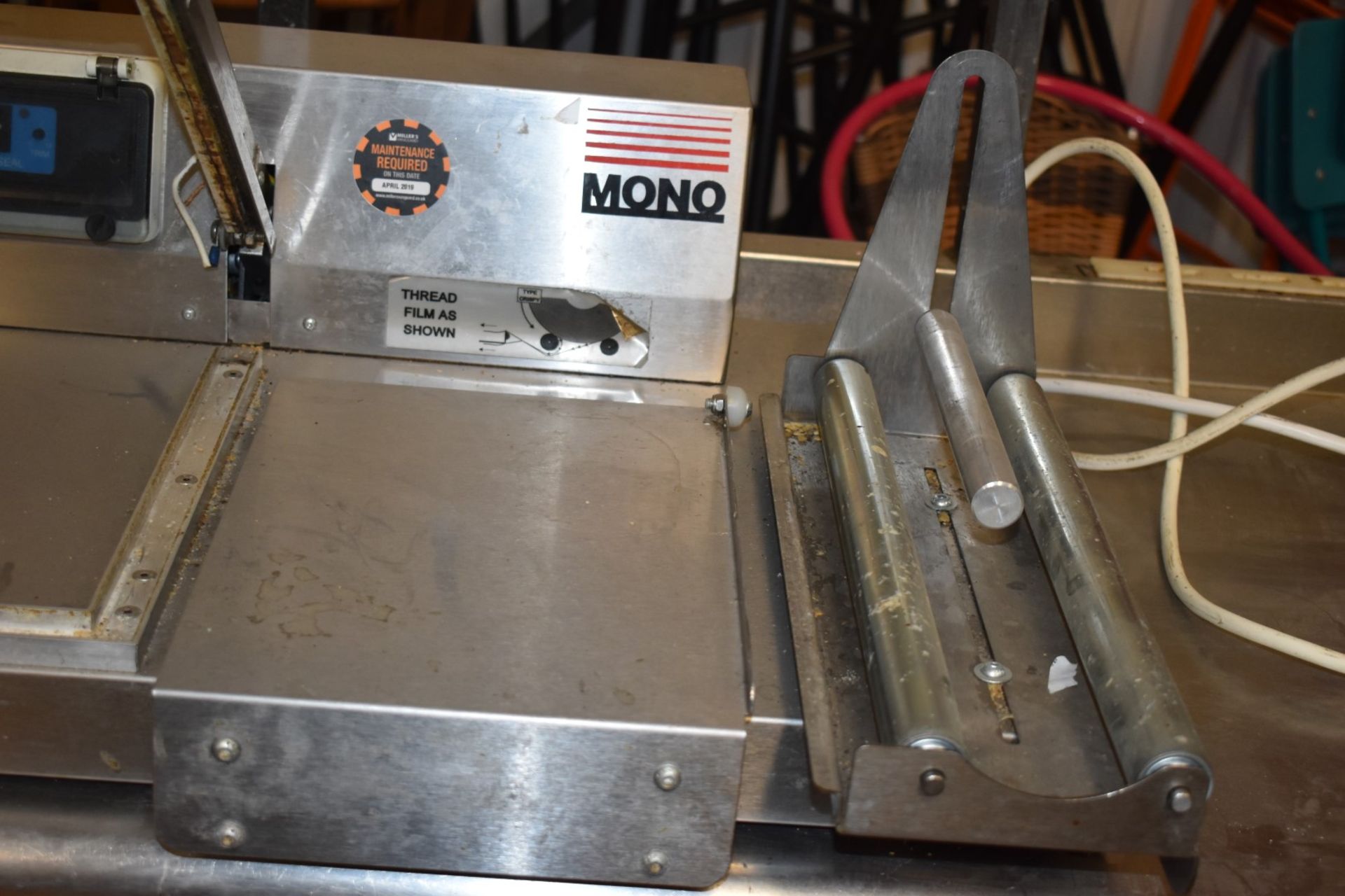 1 x Mono L Sealer With Stainless Steel Finish - CL626 - Model FG482-01 - Ref CB288 WH3 - Width 75cms - Image 2 of 8