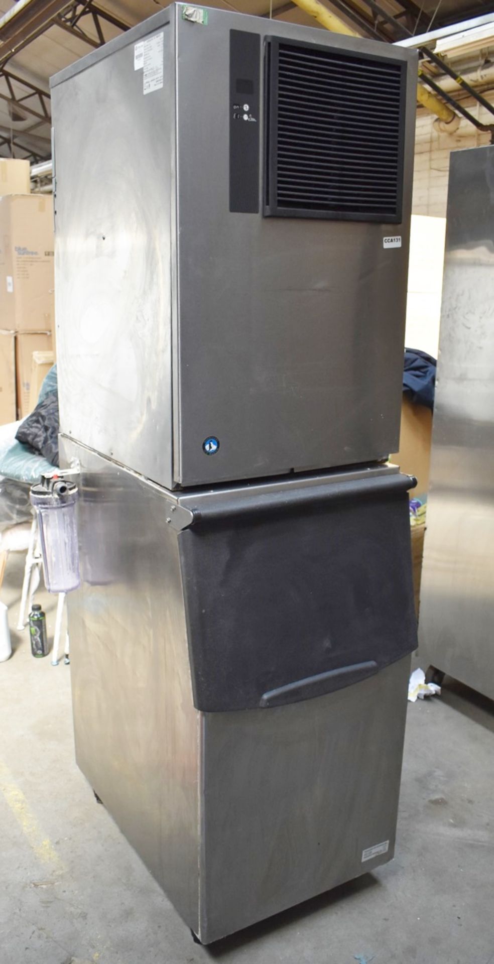 1 x Hoshizaki IM-240ANE Hydrocarbon Modular Ice Machine (210kg/24hr) With 140kg Capacity Storage Bin - Image 5 of 11