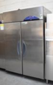 1 x Williams RC2T Double Retarder Fridge With Stainless Steel Exterior & Pull Out Bakery Trays