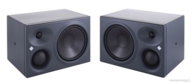 2 x Neumann KH310A  Active Studio Monitor Speakers With Stands - RRP £3,428 - NO VAT ON THE HAMMER!