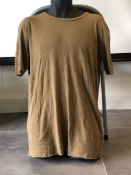 1 x Men's Genuine Thom/Krom T-Shirt In Brown - Size (EU/UK): L/L - Preowned - Ref: JS175 - NO VAT ON