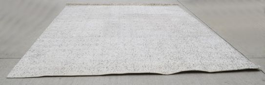 1 x Large Luxury PINTON 'Haka' Rug In Cream And Brown - From An Exclusive Property In Hale Barns -