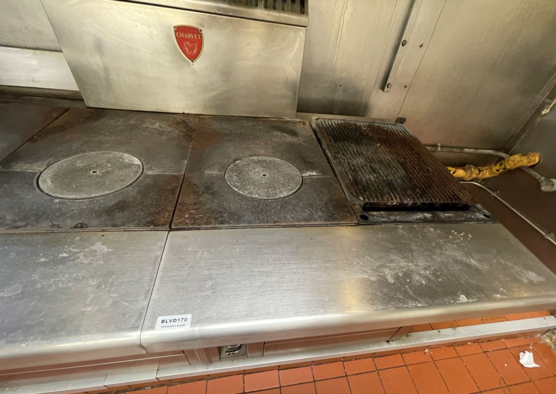2 x Paul Charvet Charavines Target Griddle Range Cookers - Gas Fired - Ref: BLVD169 /170 - CL649 - - Image 4 of 8