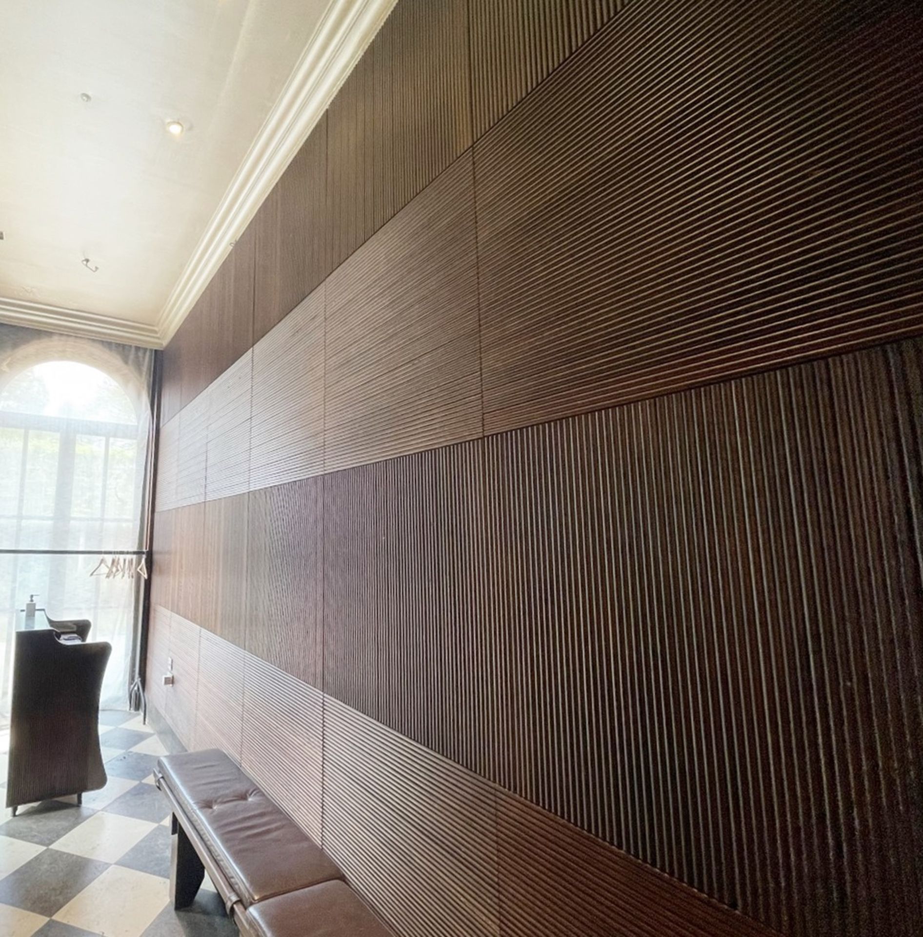 30 x Wooden Decorative Wall Panels - Sizes Vary - Ref: BLVD118 - CL649 - Location: London W8 Lot