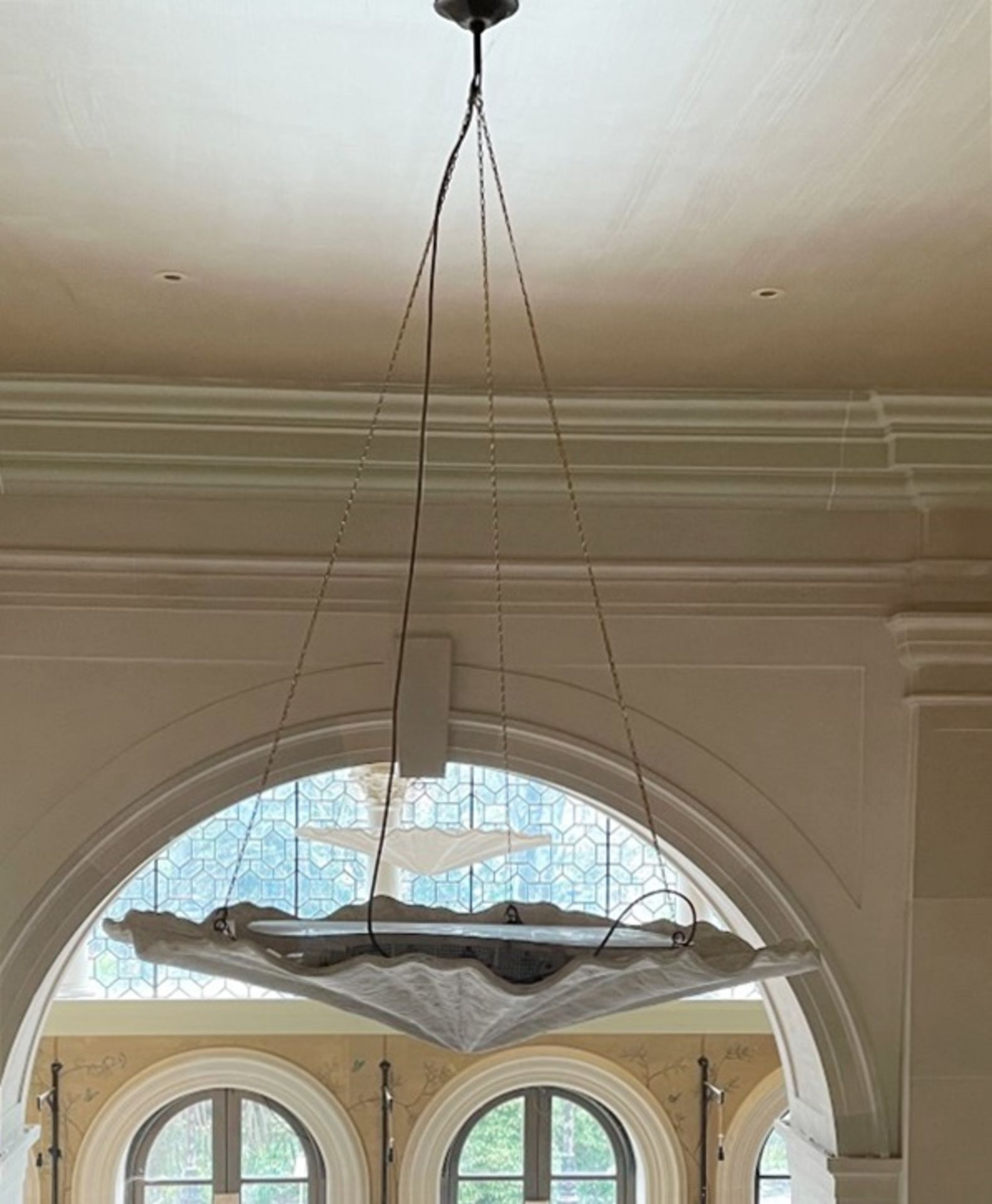 6 x Large Bespoke Artisan Uplighter Ceiling Light Pendants - 121cm In Diameter - Ref: BLVD104 - - Image 5 of 9