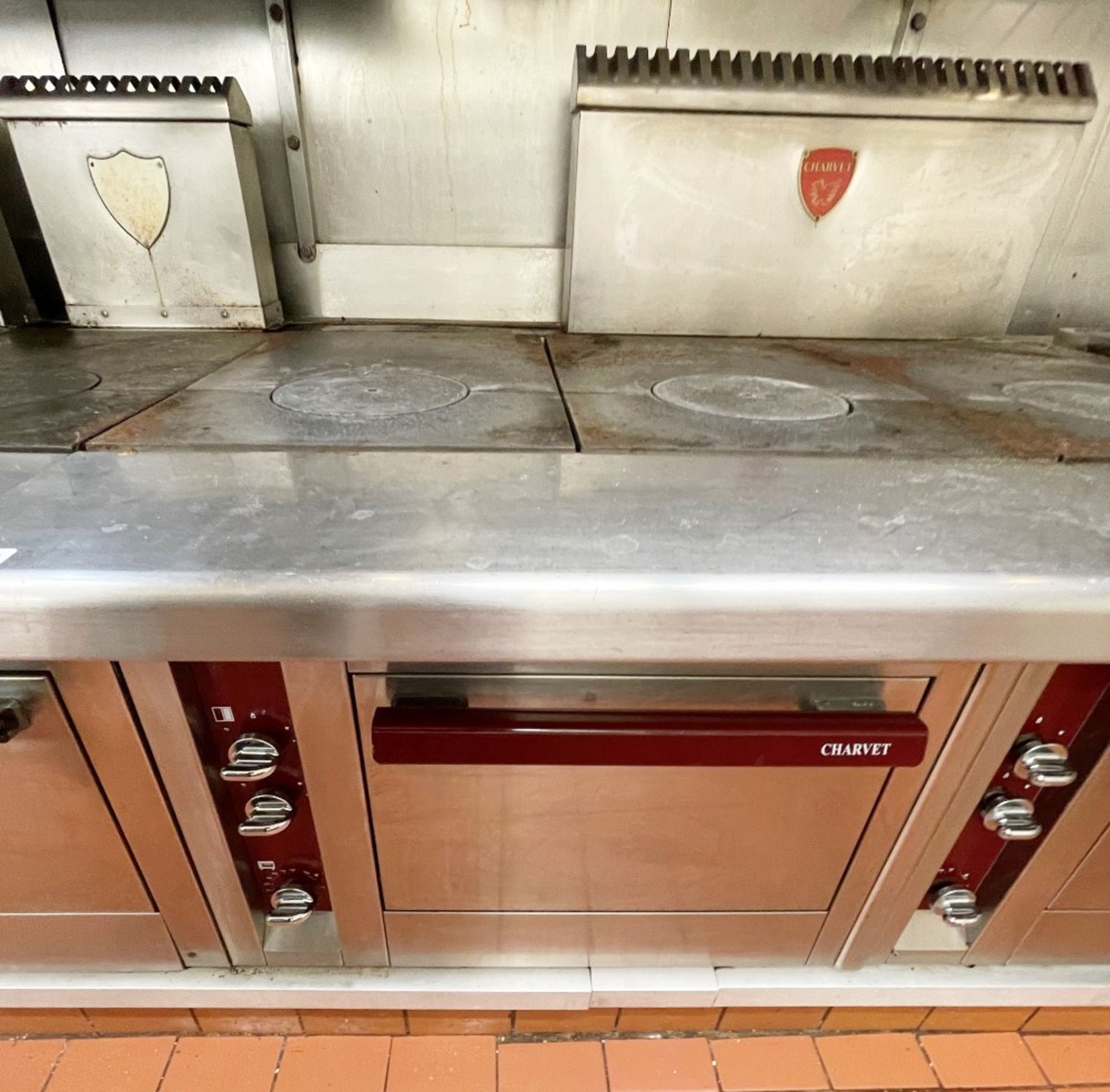 2 x Paul Charvet Charavines Target Griddle Range Cookers - Gas Fired - Ref: BLVD169 /170 - CL649 - - Image 7 of 8