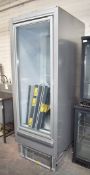 1 x Kaplanlar Amantis 625 Integral Full Glass Display Retail Freezer - 2017 Model - Dimensions: H208