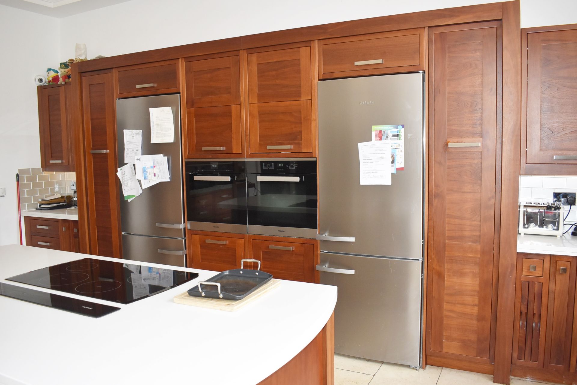 1 x Bespoke Contemporary Fitted Kitchen With Appliances - Features Solid Walnut Doors - NO VAT! - Image 20 of 114