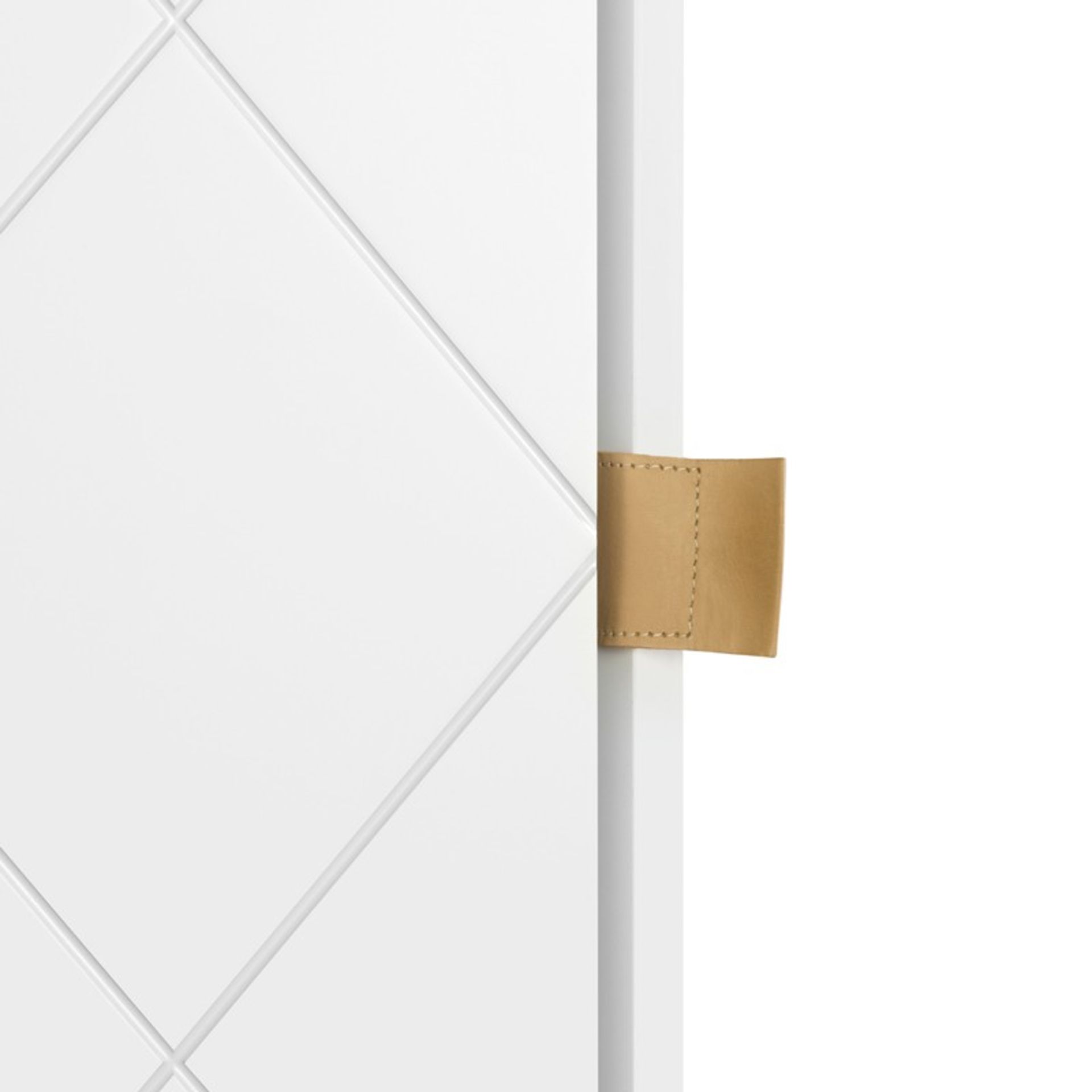 1 x 'Brigitte' Stylish 4-Door Cupboard With Geometric Etched Door - RRP £745.00 - Image 5 of 9