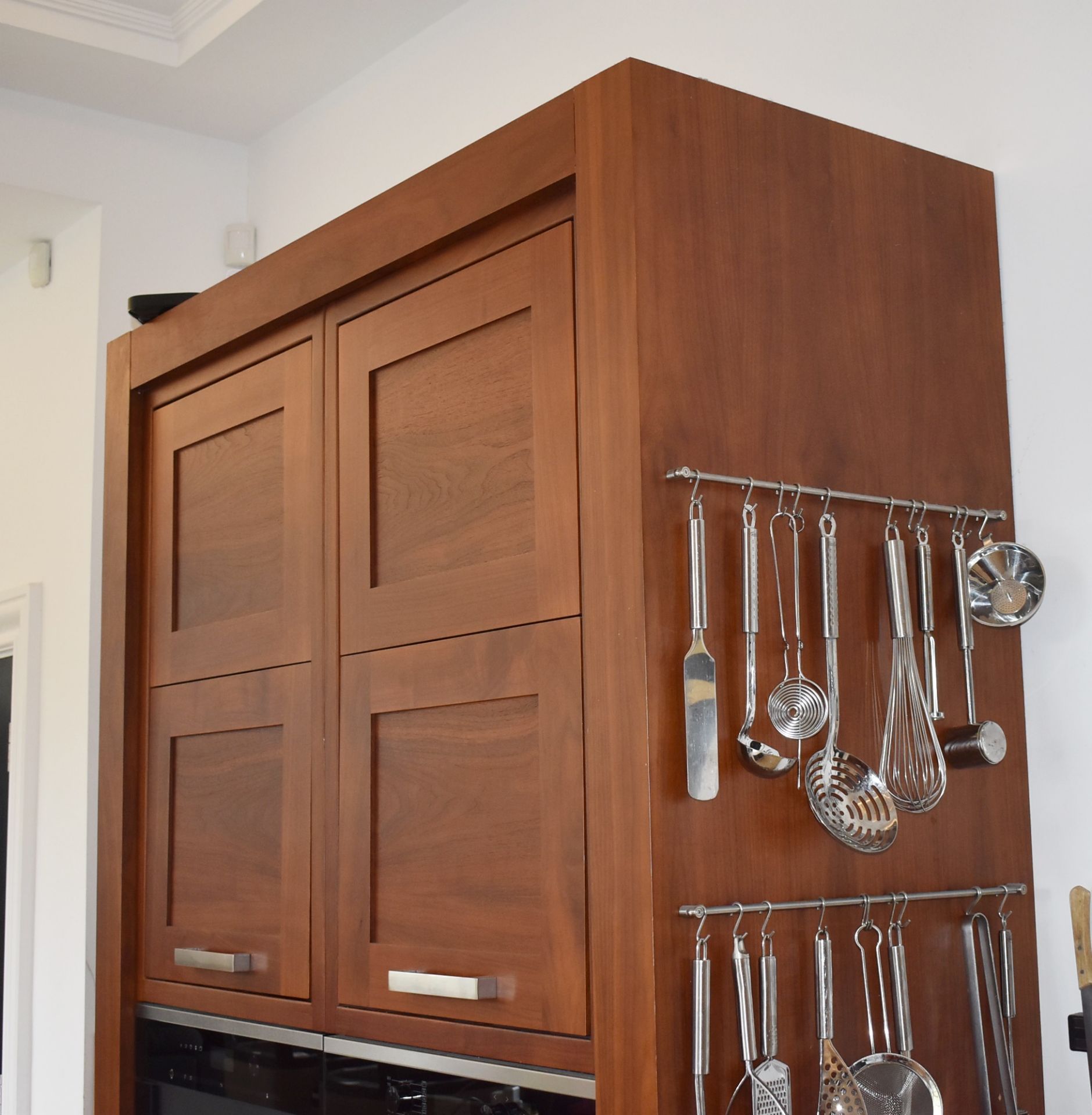 1 x Bespoke Contemporary Fitted Kitchen With Appliances - Features Solid Walnut Doors - NO VAT! - Image 100 of 114