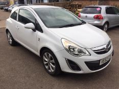 2012 Vauxhall Corsa 1.2 Active Ac S-Automatic 5 Door Hatchback - CL505 - NO VAT ON THE HAMMER - Loca