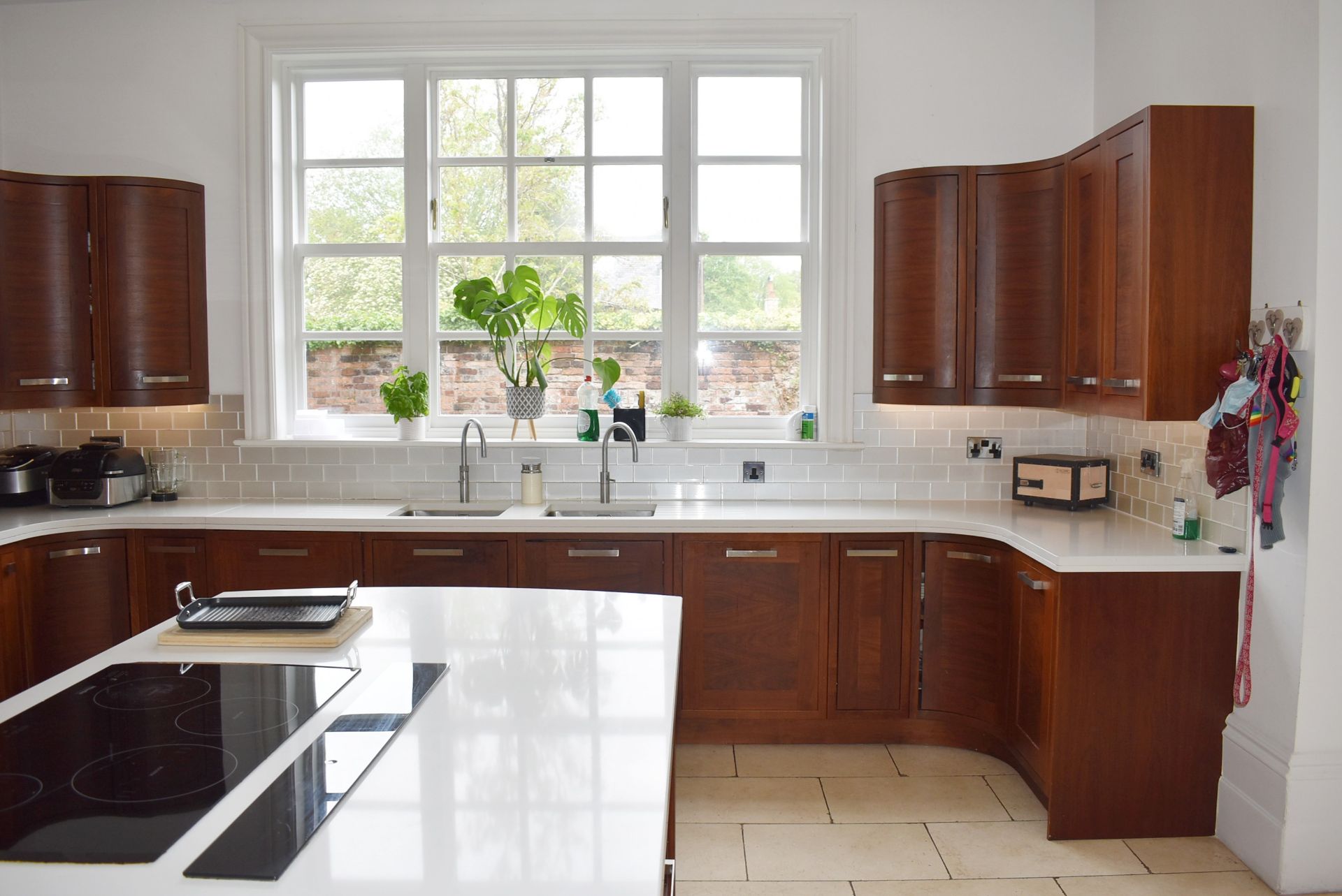 1 x Bespoke Contemporary Fitted Kitchen With Appliances - Features Solid Walnut Doors - NO VAT! - Image 36 of 114