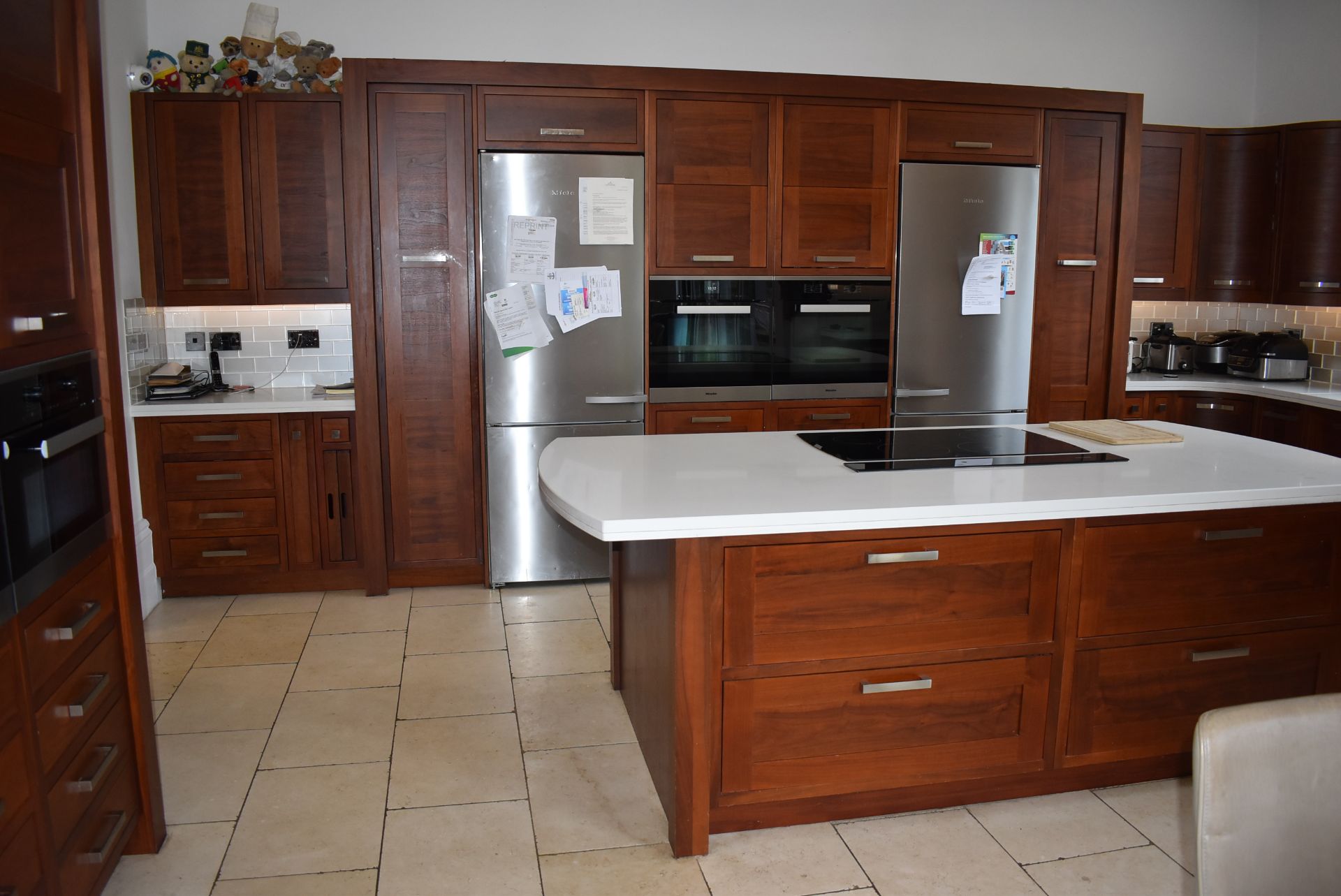 1 x Bespoke Contemporary Fitted Kitchen With Appliances - Features Solid Walnut Doors - NO VAT! - Image 49 of 114