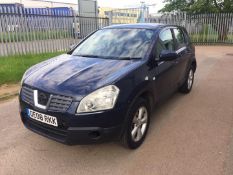 2008 Nissan Qashqai Acenta SUV 1.6 Petrol - CL505 - NO VAT ON THE HAMMER - Location: Corby