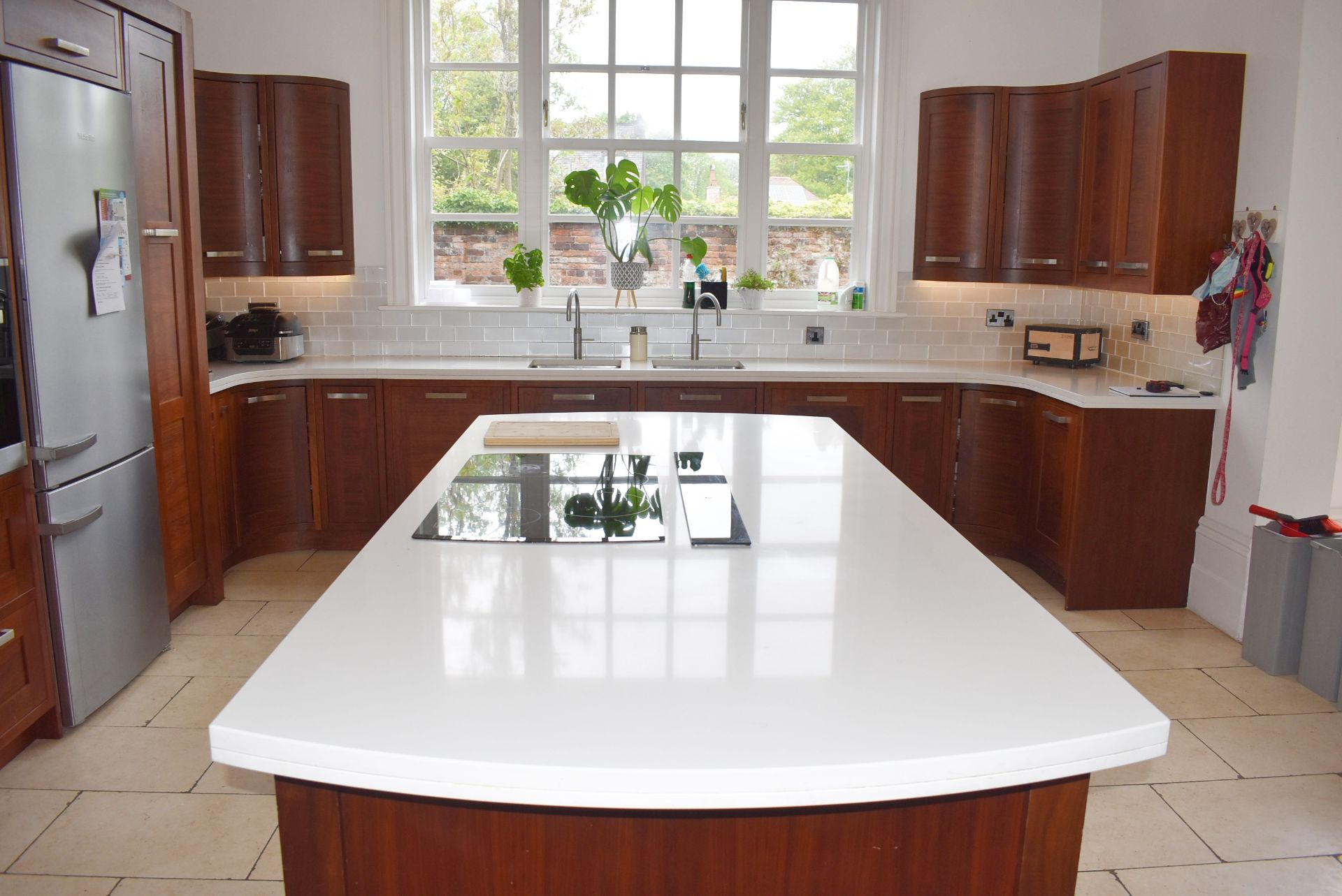 1 x Bespoke Contemporary Fitted Kitchen With Appliances - Features Solid Walnut Doors - NO VAT! - Image 79 of 114