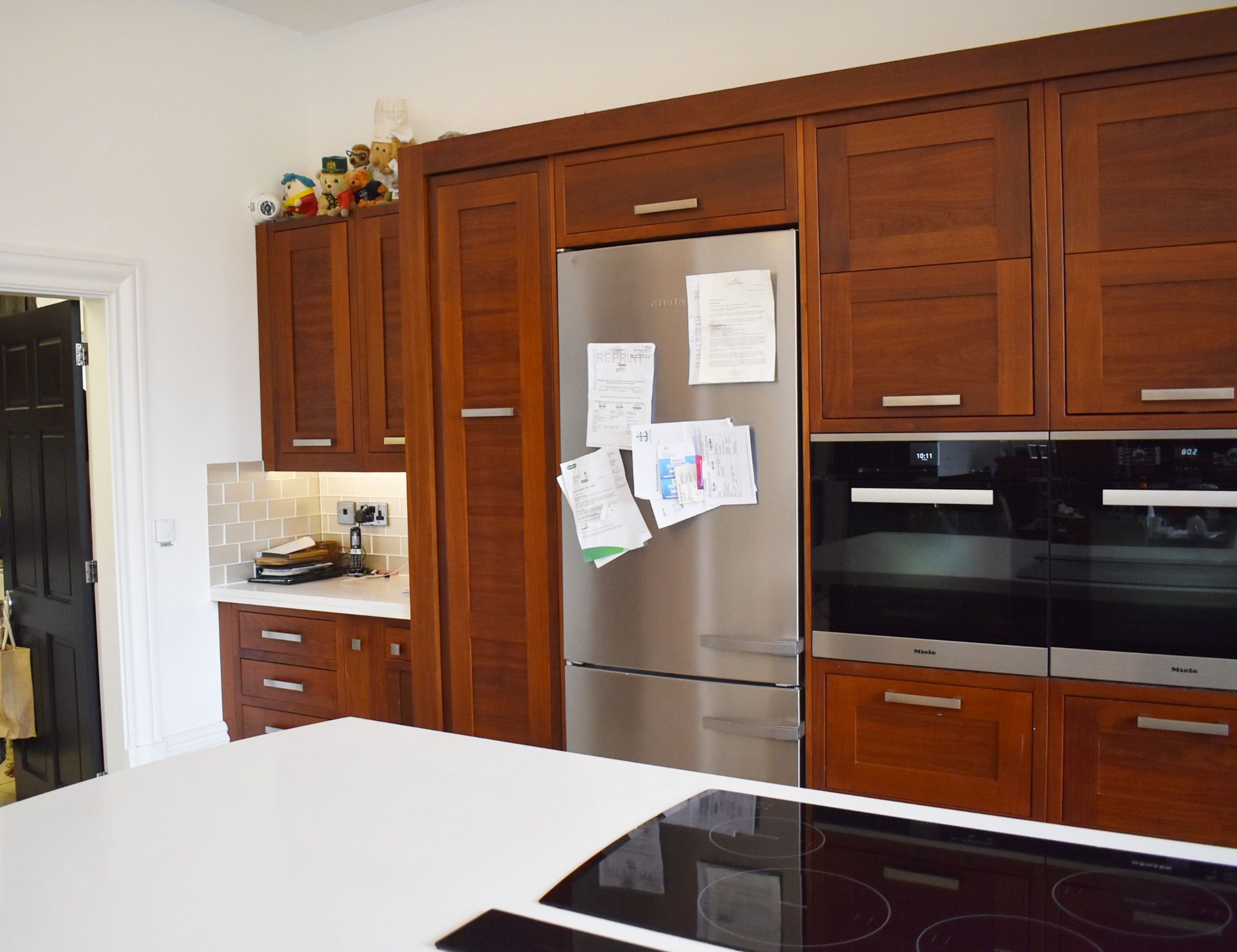 1 x Bespoke Contemporary Fitted Kitchen With Appliances - Features Solid Walnut Doors - NO VAT! - Image 38 of 114
