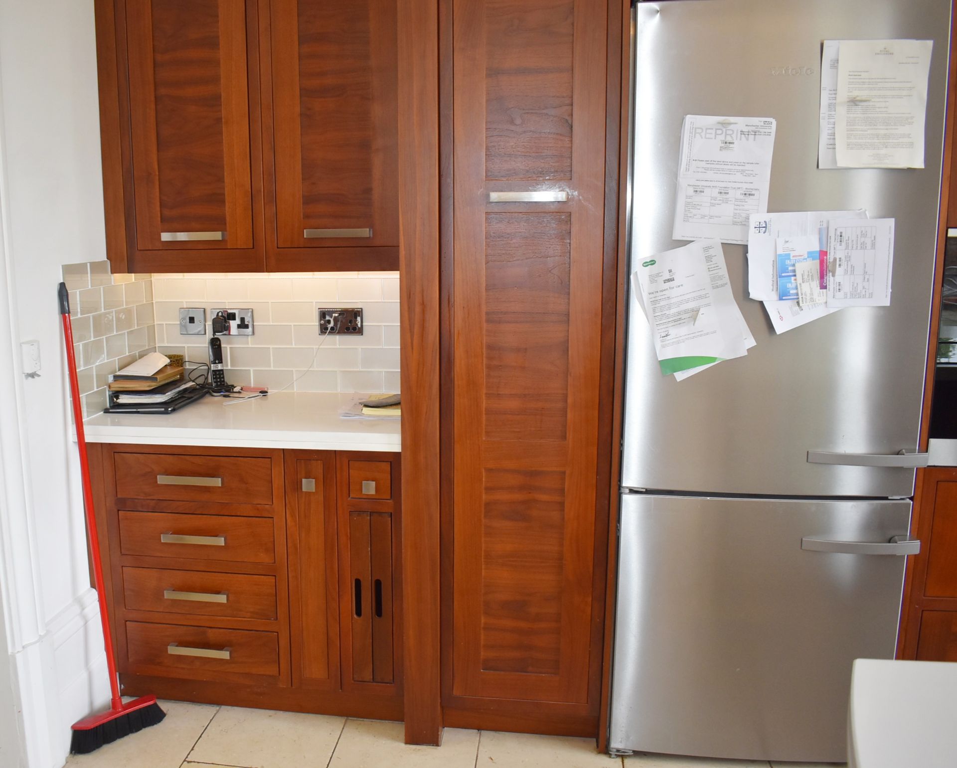 1 x Bespoke Contemporary Fitted Kitchen With Appliances - Features Solid Walnut Doors - NO VAT! - Image 33 of 114