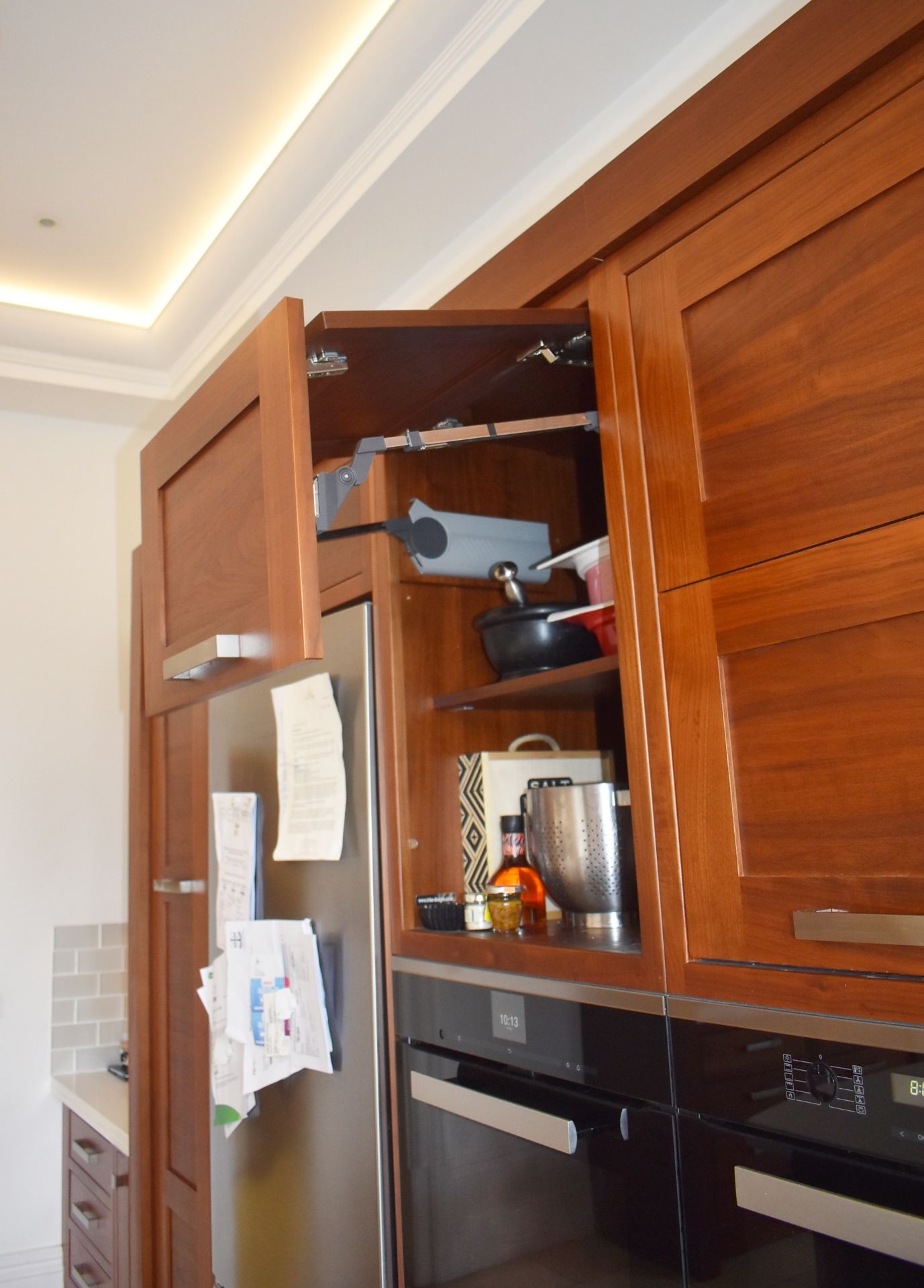 1 x Bespoke Contemporary Fitted Kitchen With Appliances - Features Solid Walnut Doors - NO VAT! - Image 57 of 114