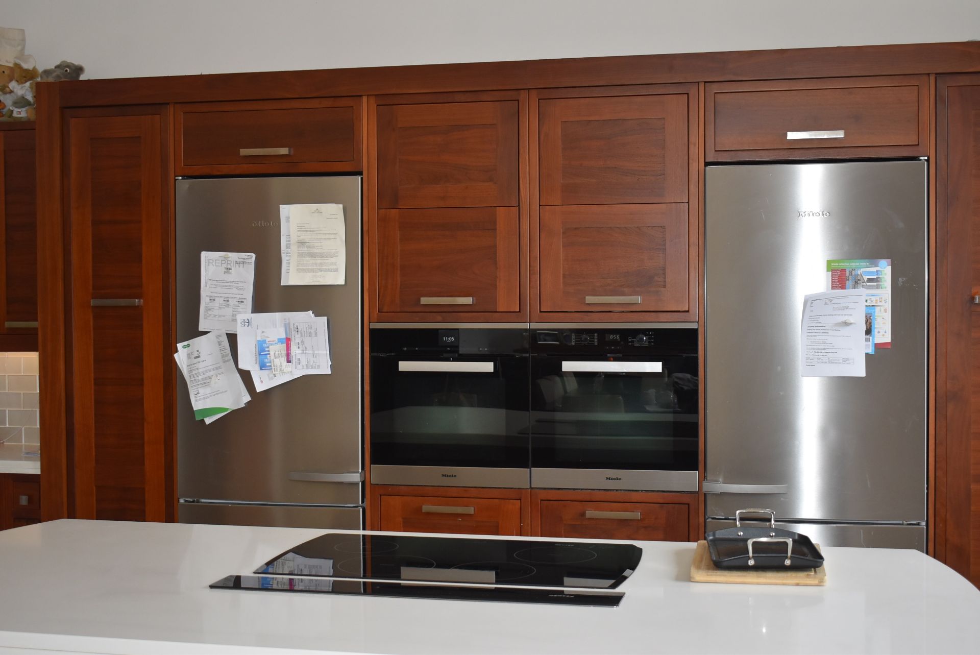 1 x Bespoke Contemporary Fitted Kitchen With Appliances - Features Solid Walnut Doors - NO VAT! - Image 25 of 114