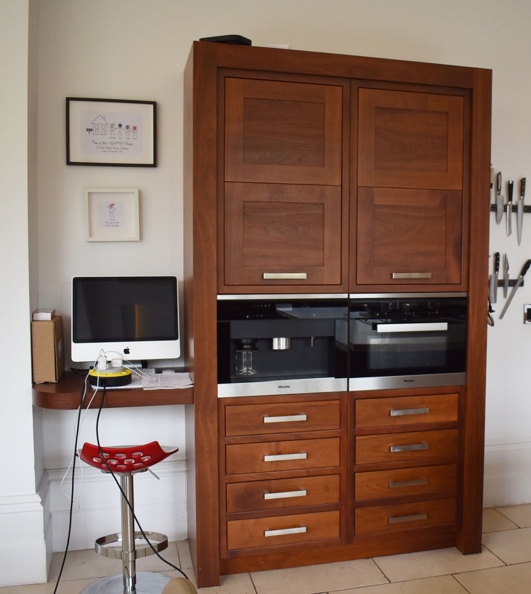 1 x Bespoke Contemporary Fitted Kitchen With Appliances - Features Solid Walnut Doors - NO VAT! - Image 28 of 114