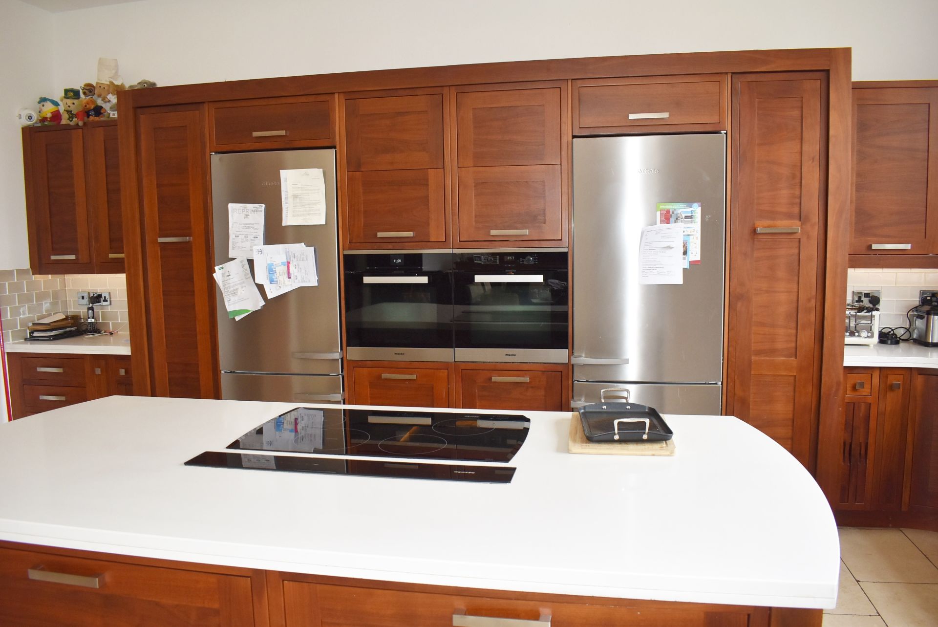 1 x Bespoke Contemporary Fitted Kitchen With Appliances - Features Solid Walnut Doors - NO VAT! - Image 30 of 114