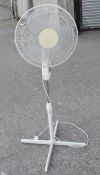 1 x Large Freestanding Fan - Preowned, From An Exclusive Property - Dimensions: 135cm High - No