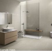 10 x Boxes of RAK Porcelain Floor or Wall Tiles - M Project Wood Design in Light Grey - 19.5 x 120 c