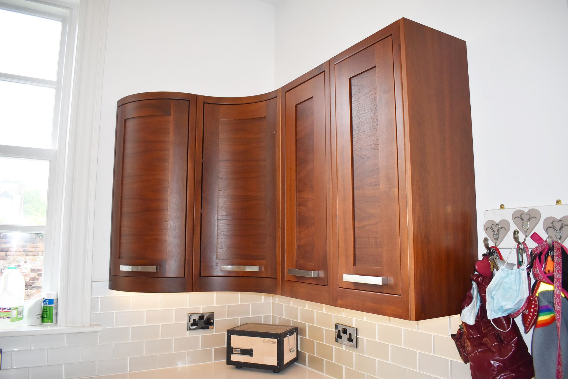 1 x Bespoke Contemporary Fitted Kitchen With Appliances - Features Solid Walnut Doors - NO VAT! - Image 45 of 114