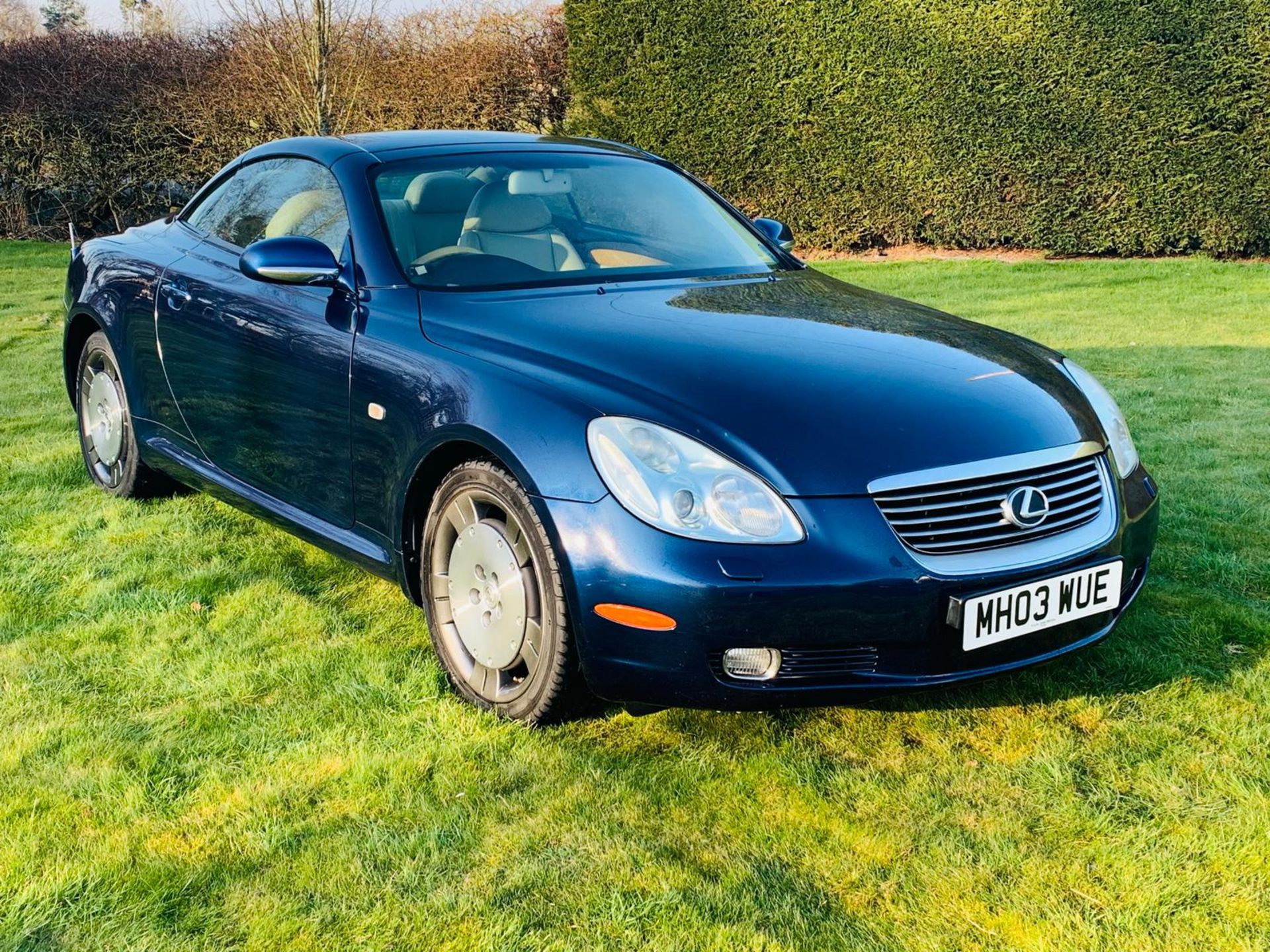 2003 Lexus SC430 Auto 4.3 - CL999 - NO VAT ON THE HAMMER - Location: Altrincham WA14 Description: