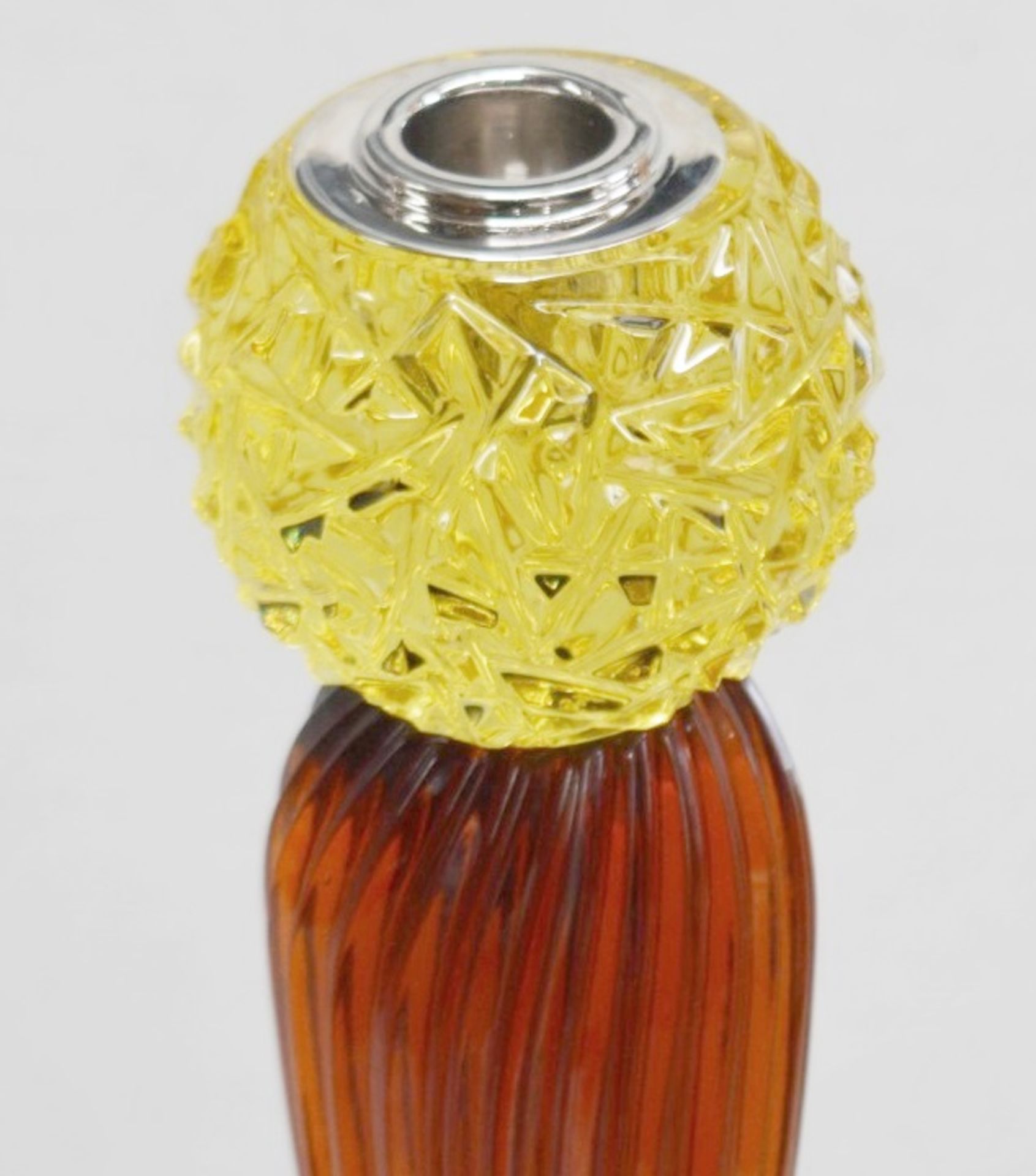 1 x BALDI 'Home Jewels' Italian Hand-crafted Glass Candle Stick **Original RRP £2.665.00** - Image 3 of 5