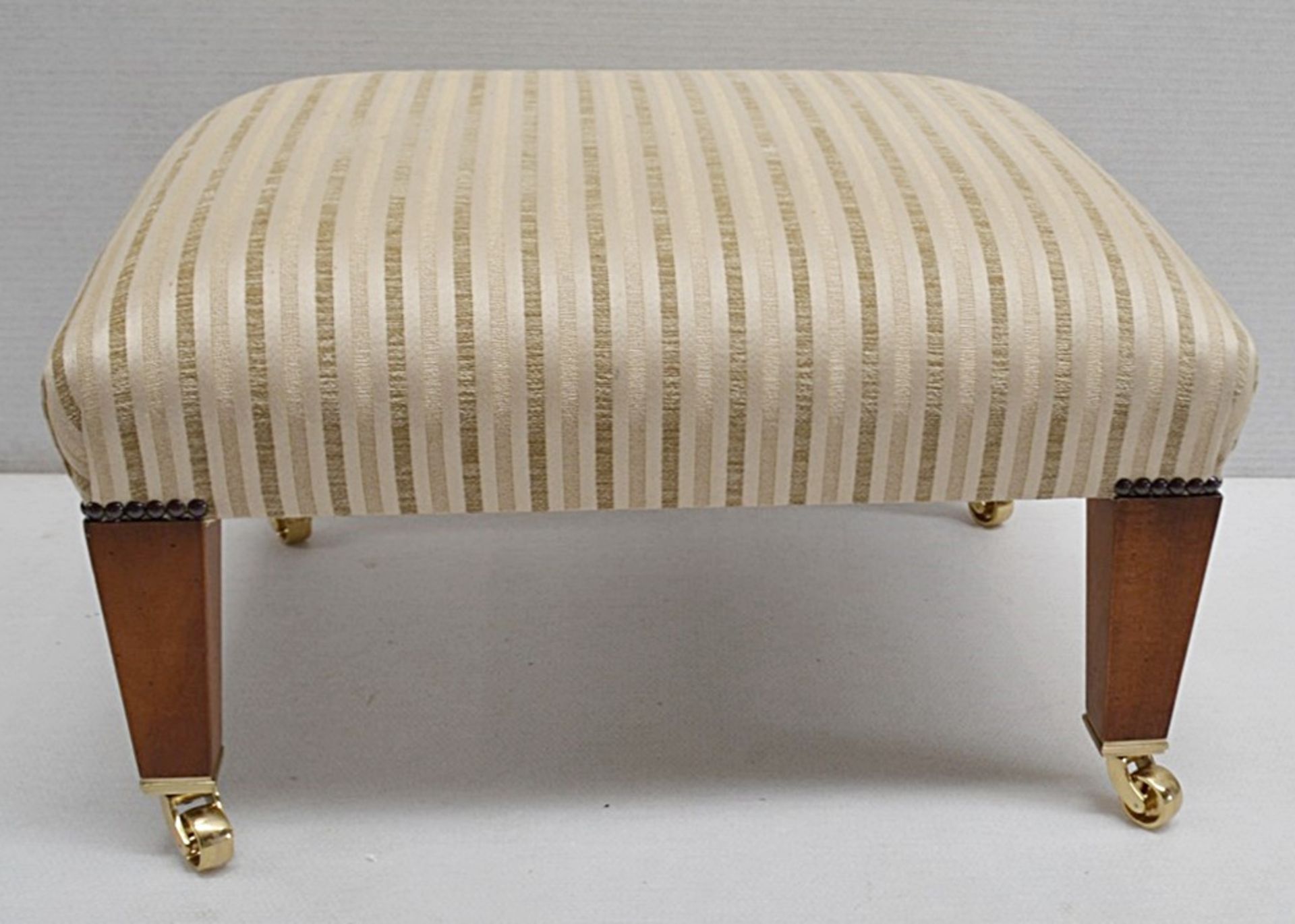 1 x DURESTA Luxury Upholstered Somerset Stool - Dimensions: W68 x 56 x H44cm - Ref: 6404570/ - Image 2 of 8