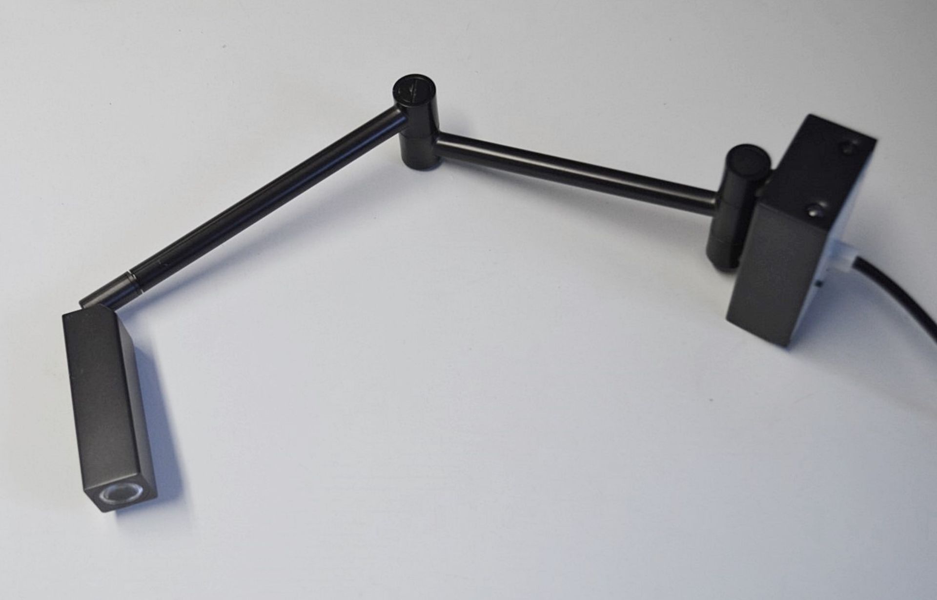 1 x CHELSOM Wall Light In A Black Bronze Finish - Unused Boxed Stock - Dimensions: Width 10cm / Max.