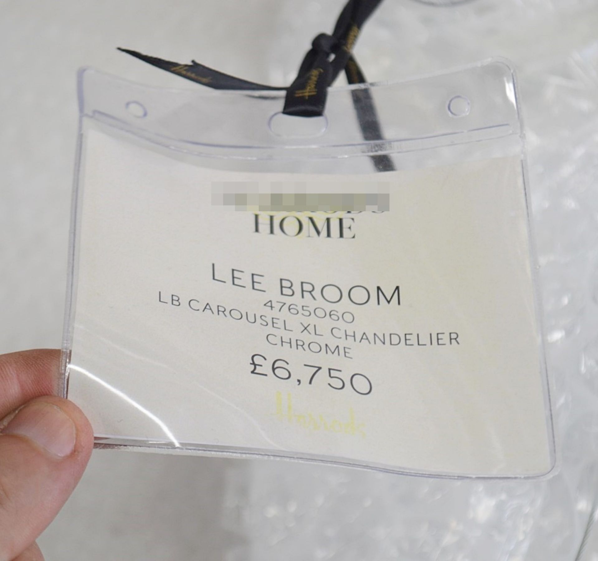 1 x Genuine LEE BROOM 'Carousel XL' Designer 60-Light Metal Chandelier In Chrome - RRP £6,750 - Image 5 of 10
