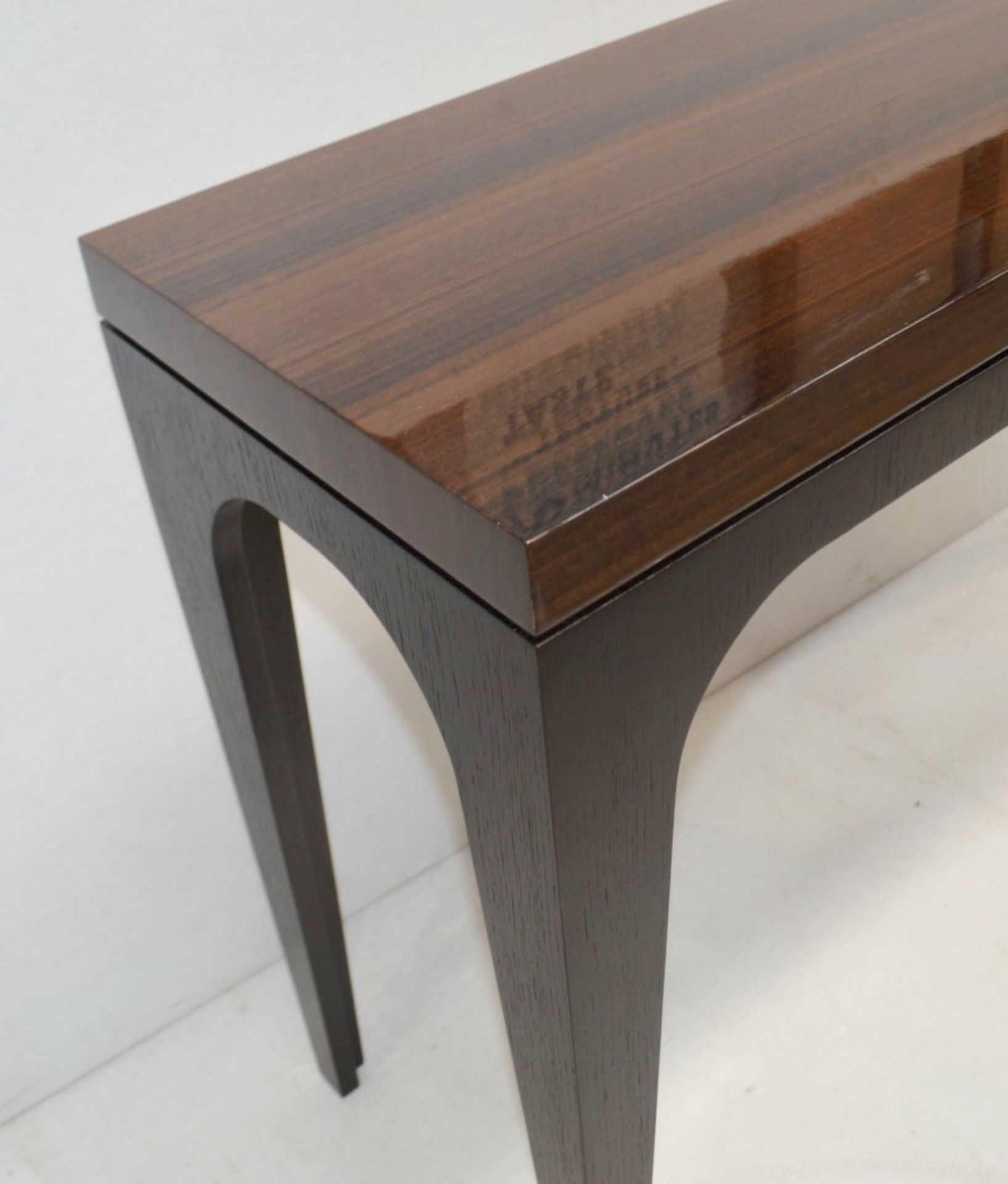 1 x FRATO 'NEW YORK' Luxury Console Table With A High Gloss Finish - Original RRP £1,173 - Image 2 of 6