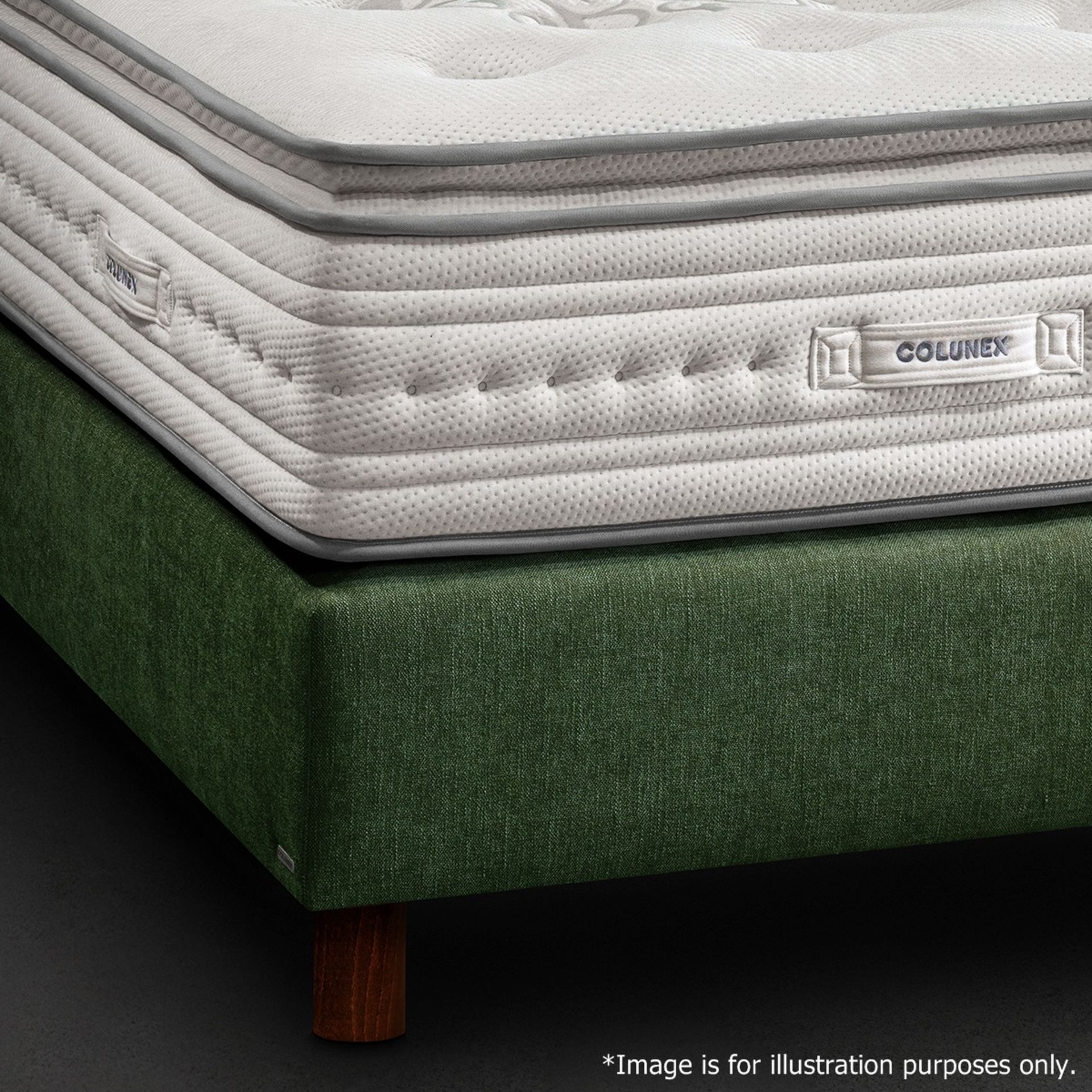 1 x COLUNEX 'Charm Extra' Super Kingsize Mattress - Soft Firmness - 180x200cm - Original RRP £3,334 - Image 2 of 8