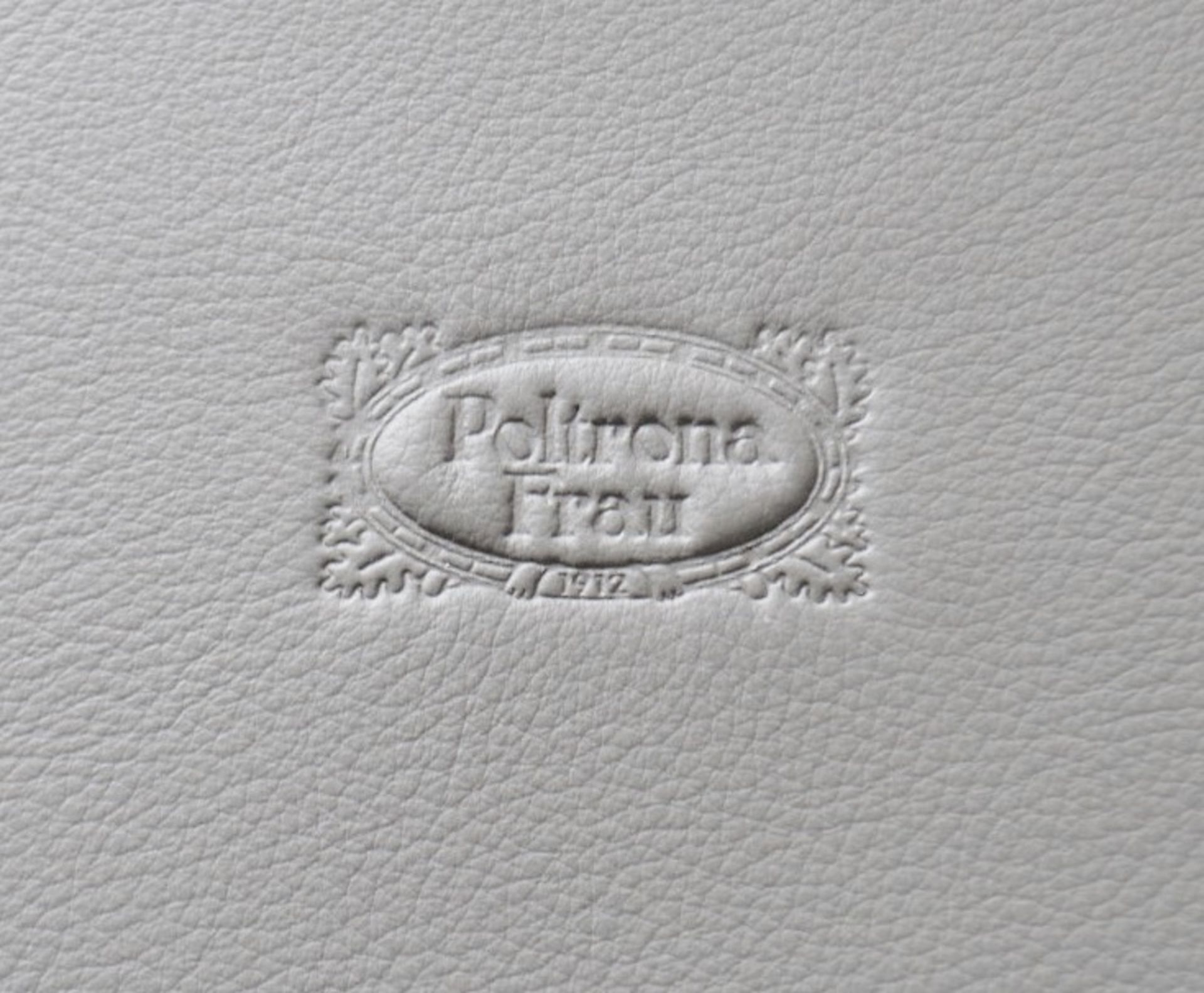 1 x POLTRONA FRAU Large 3.5 Metre Italian 3-Seat Sofa With Saddle Leather Back Rests - RRP £10,680 - Image 13 of 20