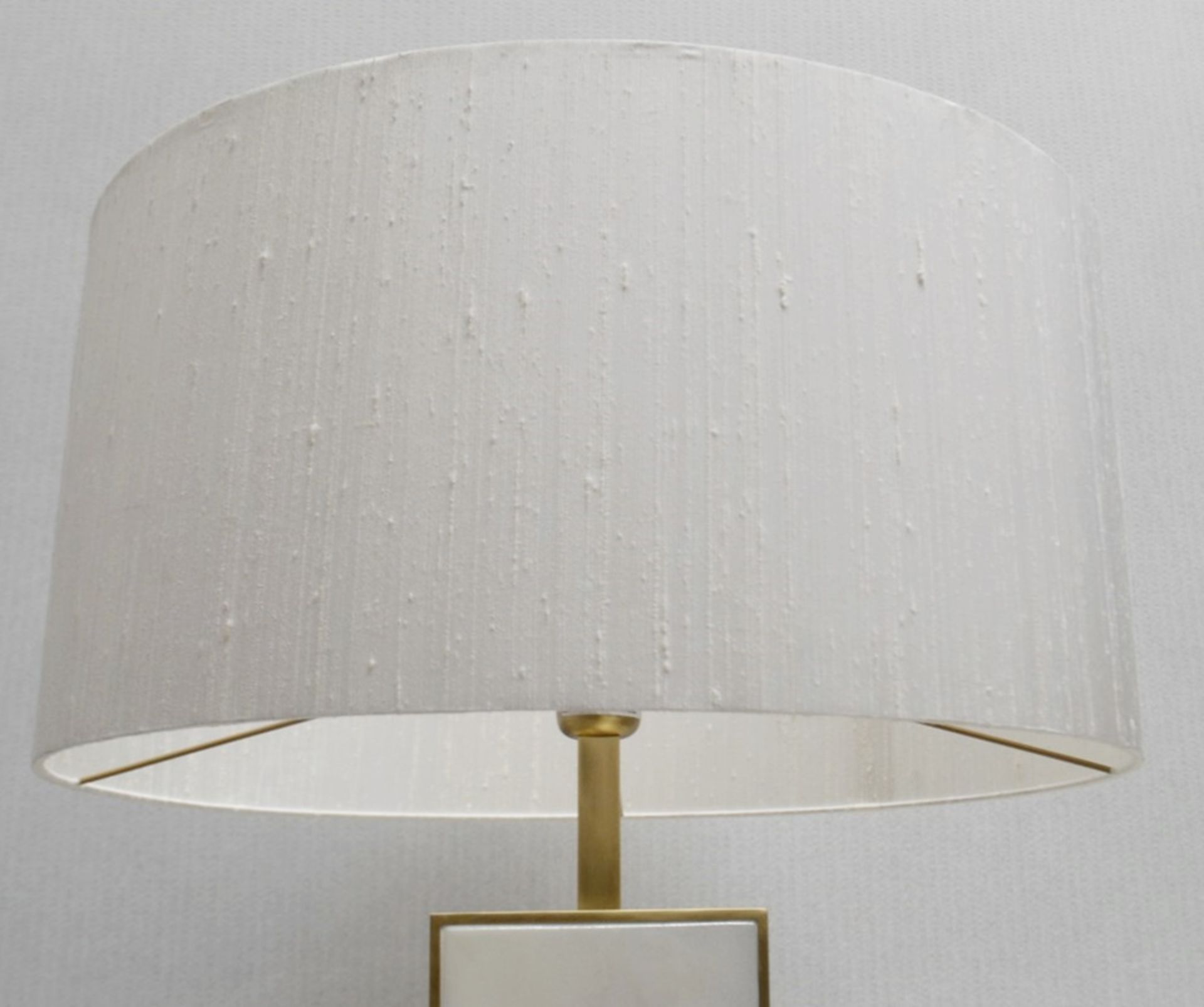 1 x FRATO BIARRITZ Luxury Table Lamp With A Variegated Stone & Brass Base - Original RRP £1,544 - Image 11 of 15