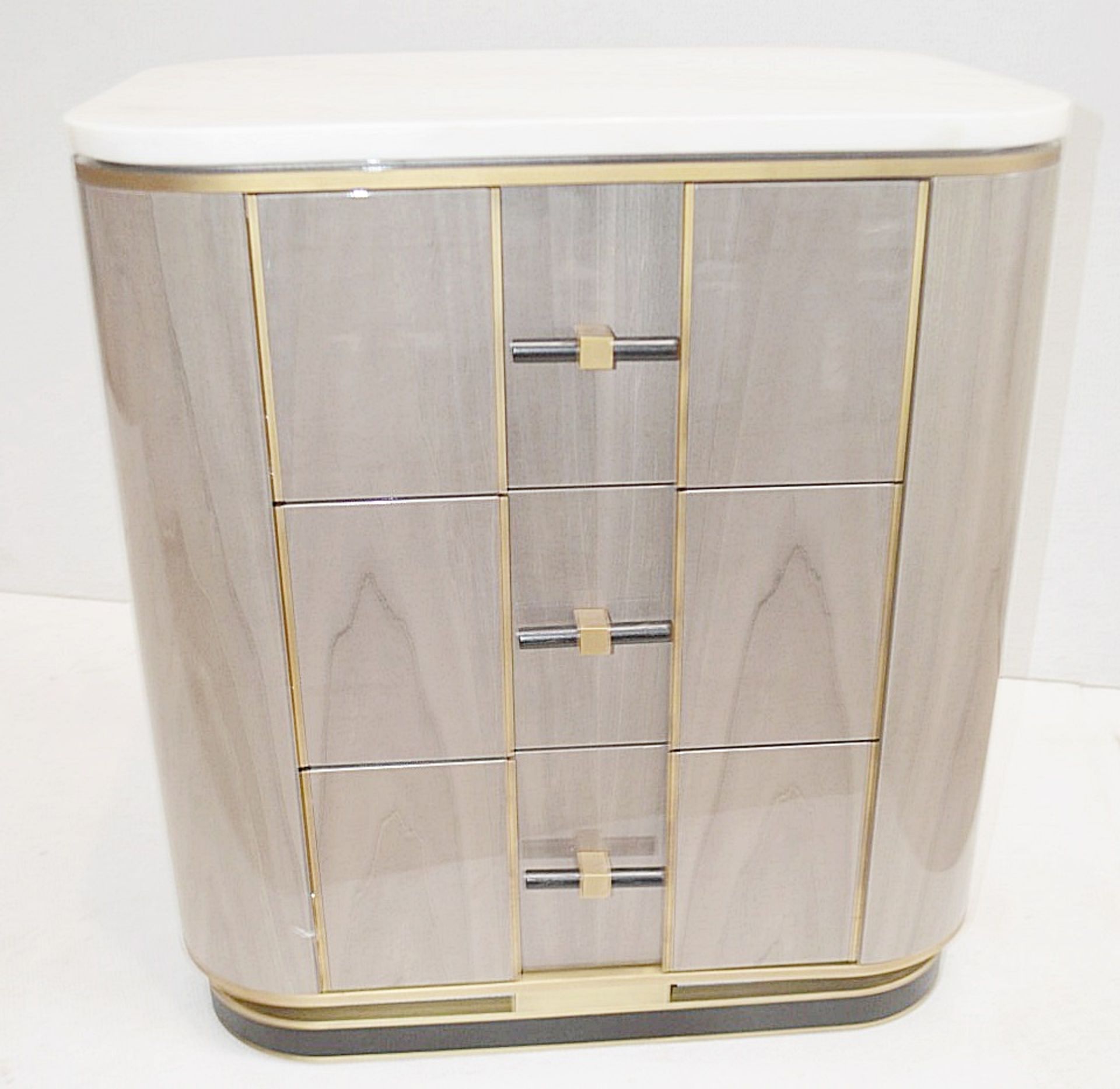 1 x FRATO 'ASHI' Luxury Custon Ordered Stone-topped Bedside Table - Original Price £5,140 - Image 2 of 9