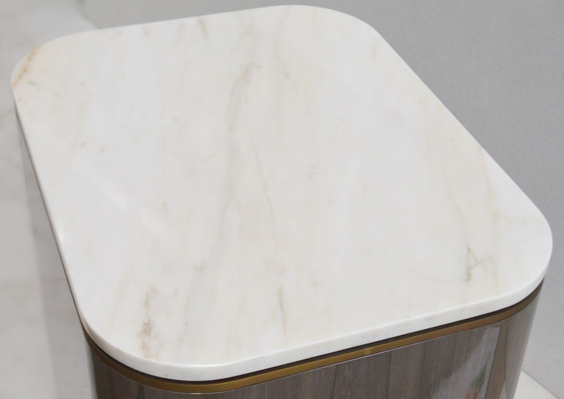 1 x FRATO 'ASHI' Luxury Custon Ordered Stone-topped Bedside Table - Original Price £5,140 - Image 6 of 9