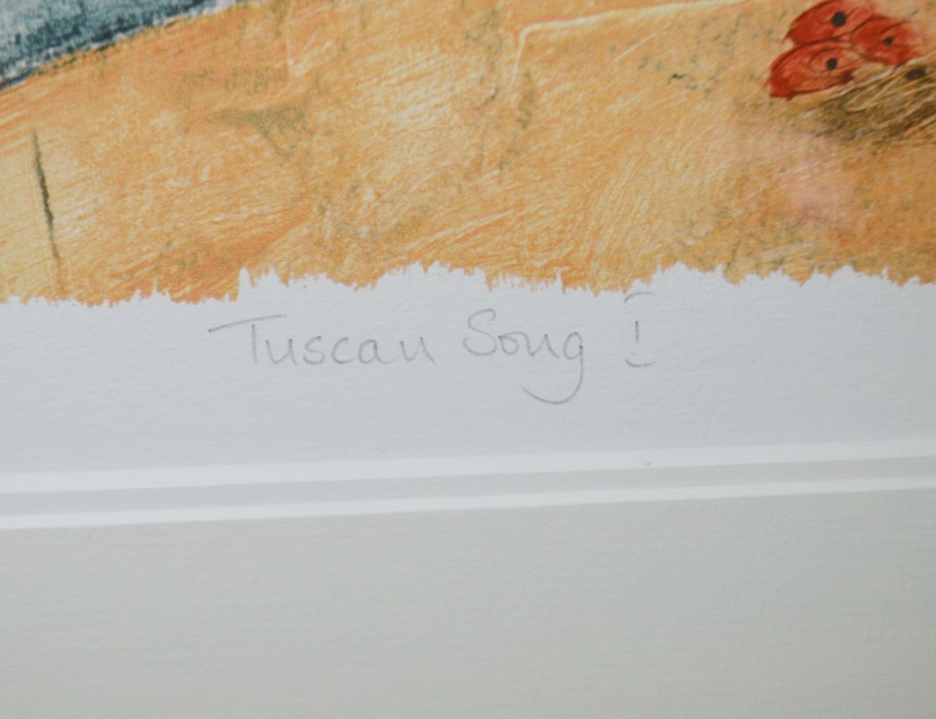 1 x Framed Limited Edition Art Print  'Tuscan Song I' By RICHARD PARGETER - Signed And Mounted - - Image 8 of 10