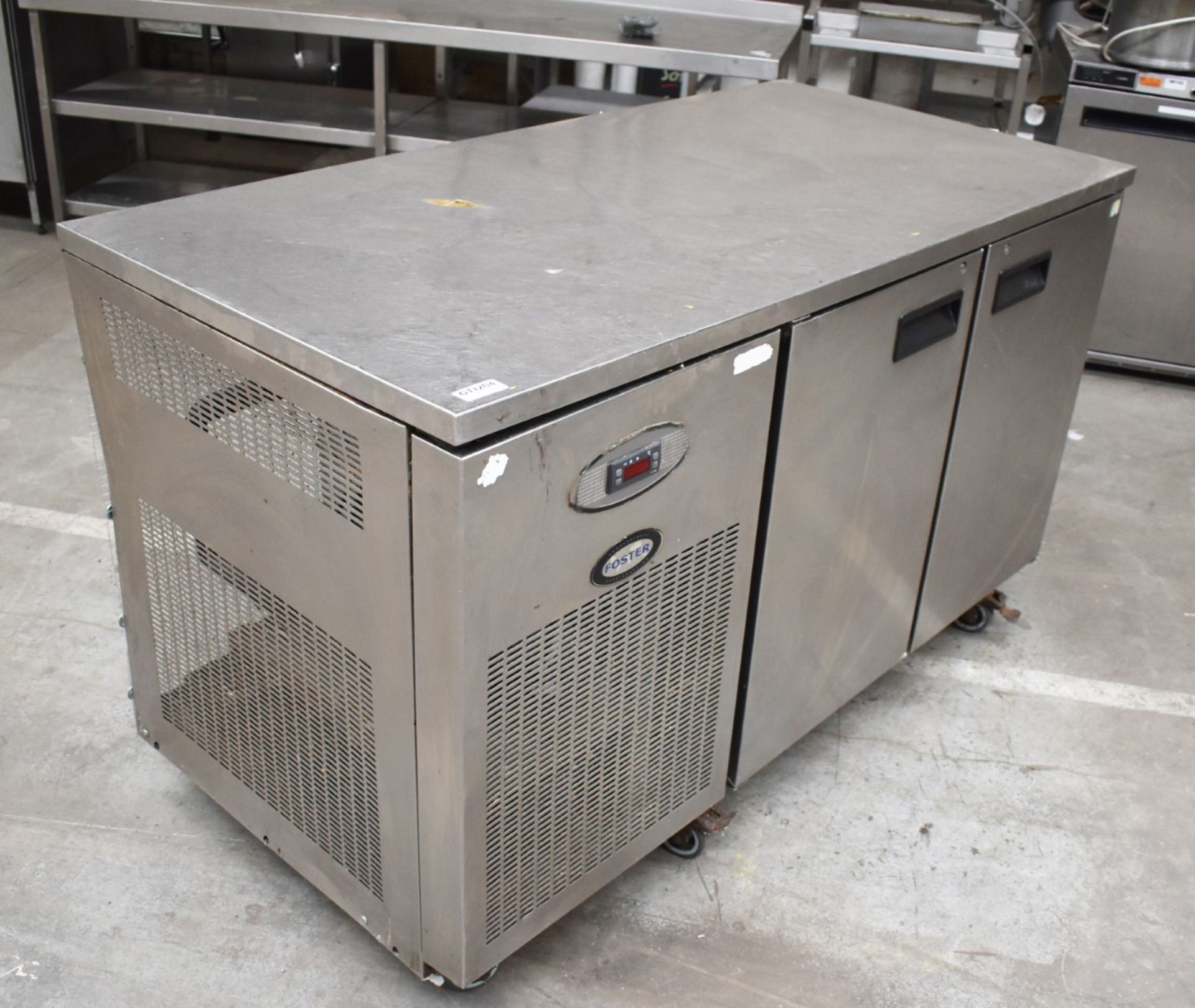 1 x Foster Two Door Counertop Refrigerator - Recently Removed From Major Supermarket Environment - - Image 6 of 7