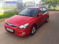 2009 Hyundai i30 Comfort 1.6 Petrol - CL505 - NO VAT ON THE HAMMER - Location: Corby