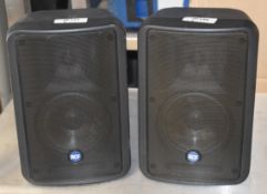 2 x RCF 175-Watt Two-Way Compact Monitor Speakers - Model Monitor 55 - RRP £246 - Ref: JP/JP - CL700