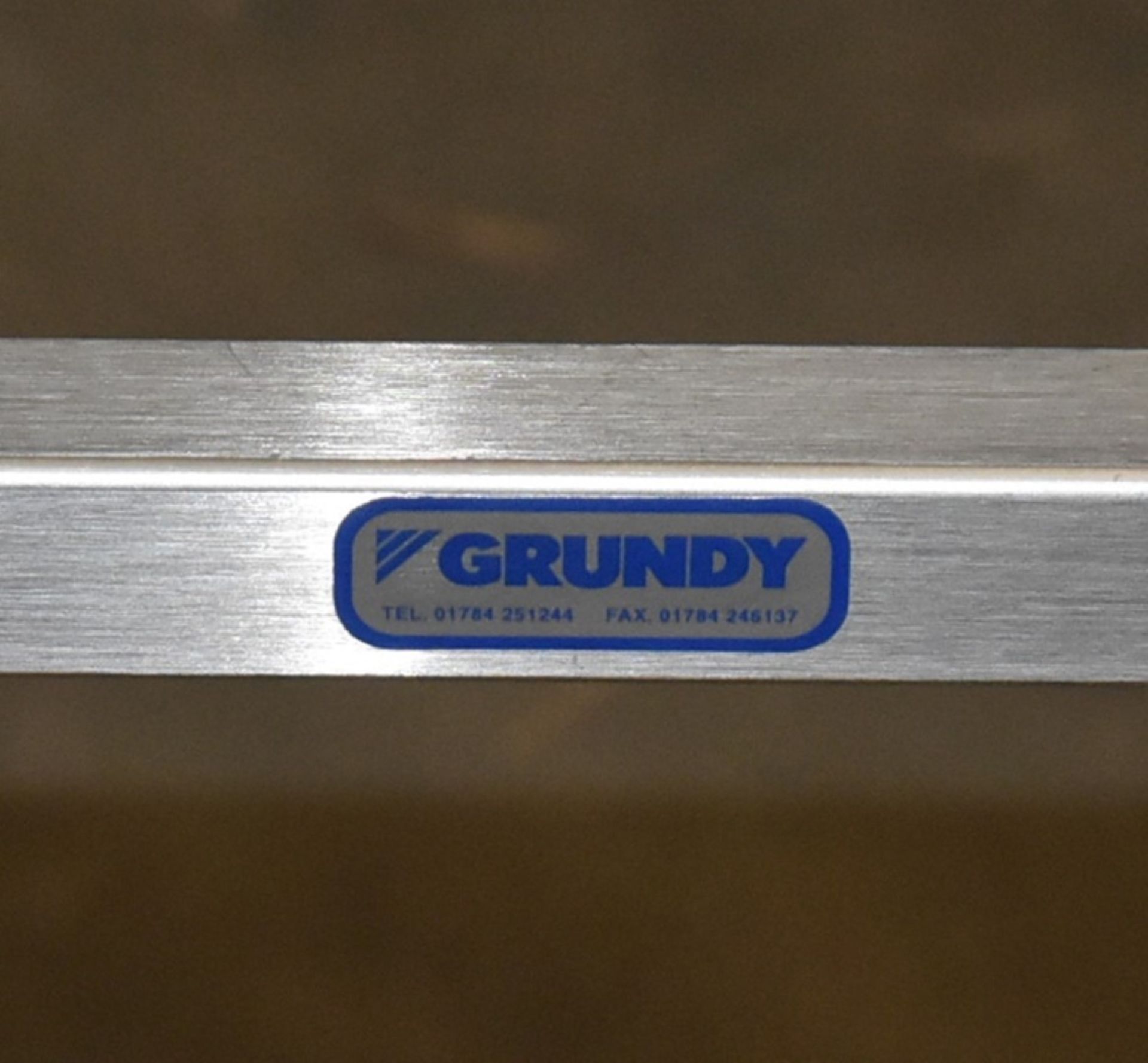 1 x Grundy Stainless Steel 7 Tier Mobile Tray Stand - Unused - Ref JP138 WH2 - Location: - Image 2 of 7