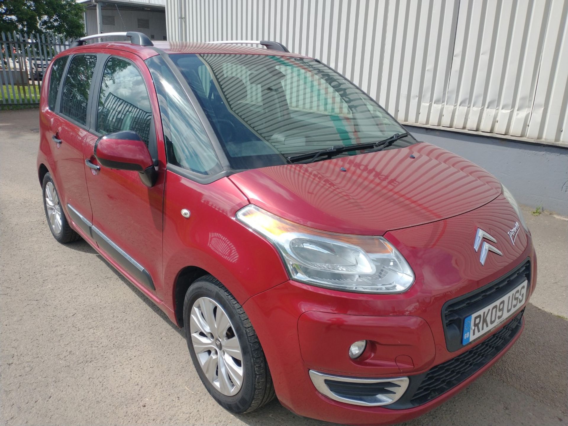 2009 Citroen C3 Picasso Exclusive MPV 1.6 Petrol - CL505 - NO VAT ON THE HAMMER - Location: Corby