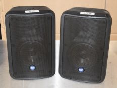 2 x RCF 175-Watt Two-Way Compact Monitor Speakers - Model Monitor 55 - RRP £246 - Ref: JP/JP - CL700