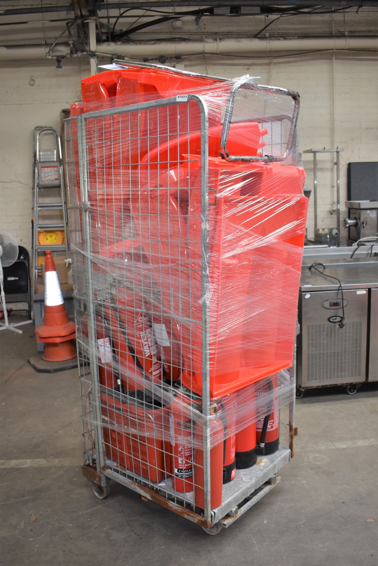Approx 22 x Fire Extinguishers Plus 10 x Fire Extinguisher Stations - CL011 - Unused From Various