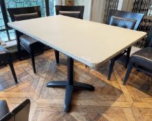 5 x Commercial Bistro Dining Tables In Various Shapes And Sizes *Please Read Full Description*