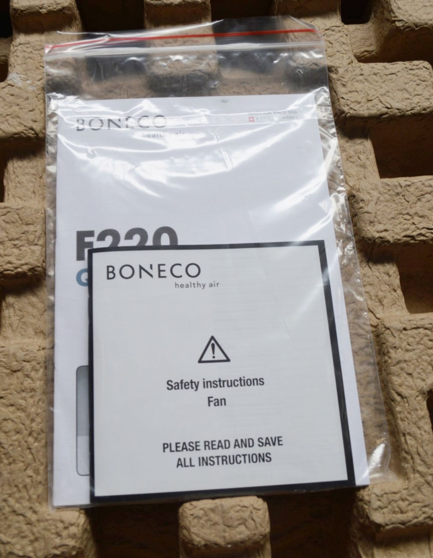 1 x Boneco F220 Air Shower Fan - Ref: HHW5/JUL21 - CL679 - Location: Altrincham WA14 Stylish, unique - Image 9 of 9